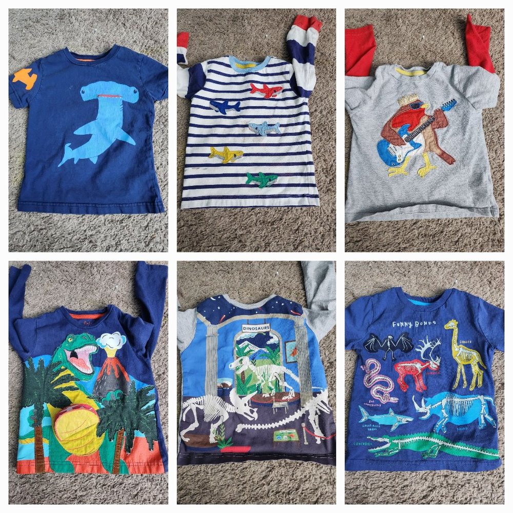 Mini Boden  2-3T and 3-4T shirts
